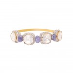 Tanzanite and Polki Bracelet