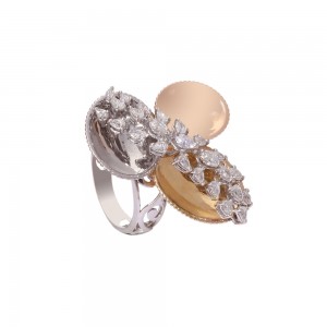 Gold and Diamond Ring