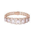 Rose Gold Diamond Bracelet