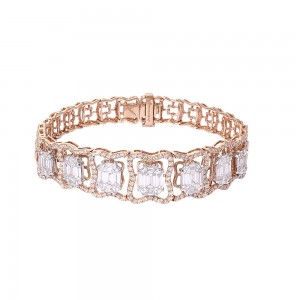 Rose Gold Diamond Bracelet