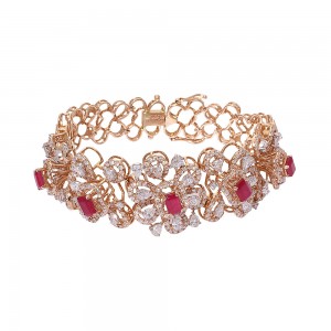 Ruby Diamond Bracelet