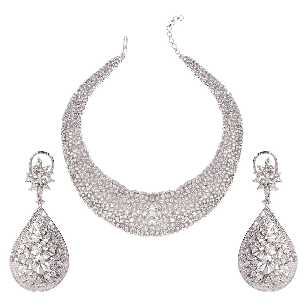 DIAMOND NECKLACE SET