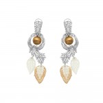 Gold & Diamond Earrings