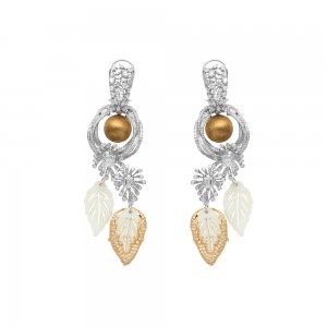 Gold & Diamond Earrings