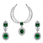 Emerald & Diamonds Set